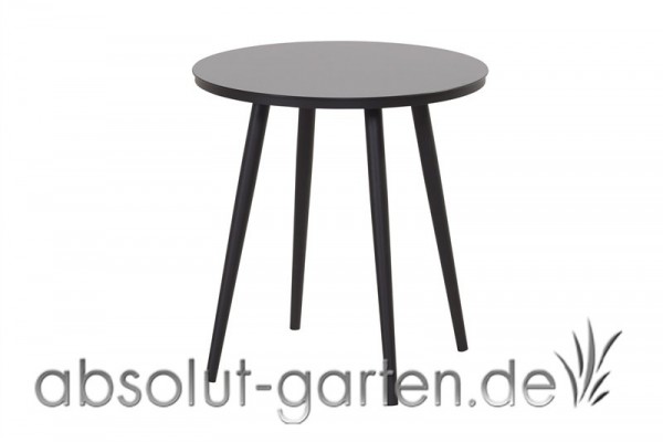 Bistro Tisch Sophie Studio Ø 66 cm Hartman Farbe carbon black