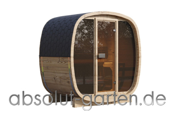 Gartensauna Clas von Finnhaus Wolff