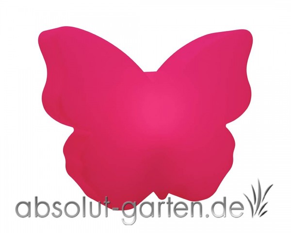 Motivleuchte Shining Butterfly 8 Seasons E27 pink