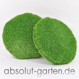 Kunstrasenkissen "rund" Graskissen 35cm