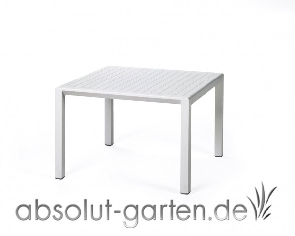 Tisch Aria 60x60 Kunststoff Farbe Bianco