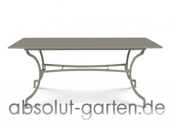Esstisch Elisir Ausziehtisch Metal mud grey