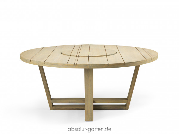Esstisch Costes rund Teak Natur