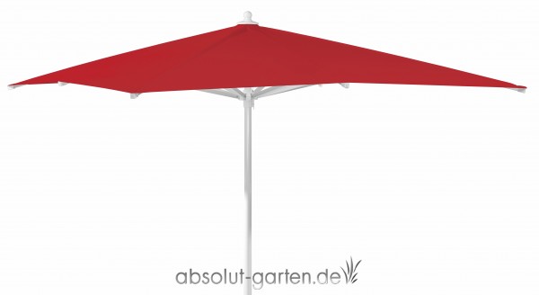 Sonnenschirm Ibiza Ø 400 cm Best Freizeitmöbel Farbe rot ohne Volant