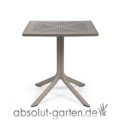 Tisch Clip Kunststoff 70 x 70 cm von Nardi